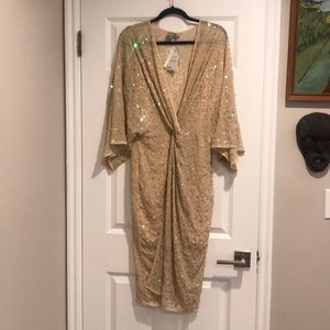 Kimono Sequin dress